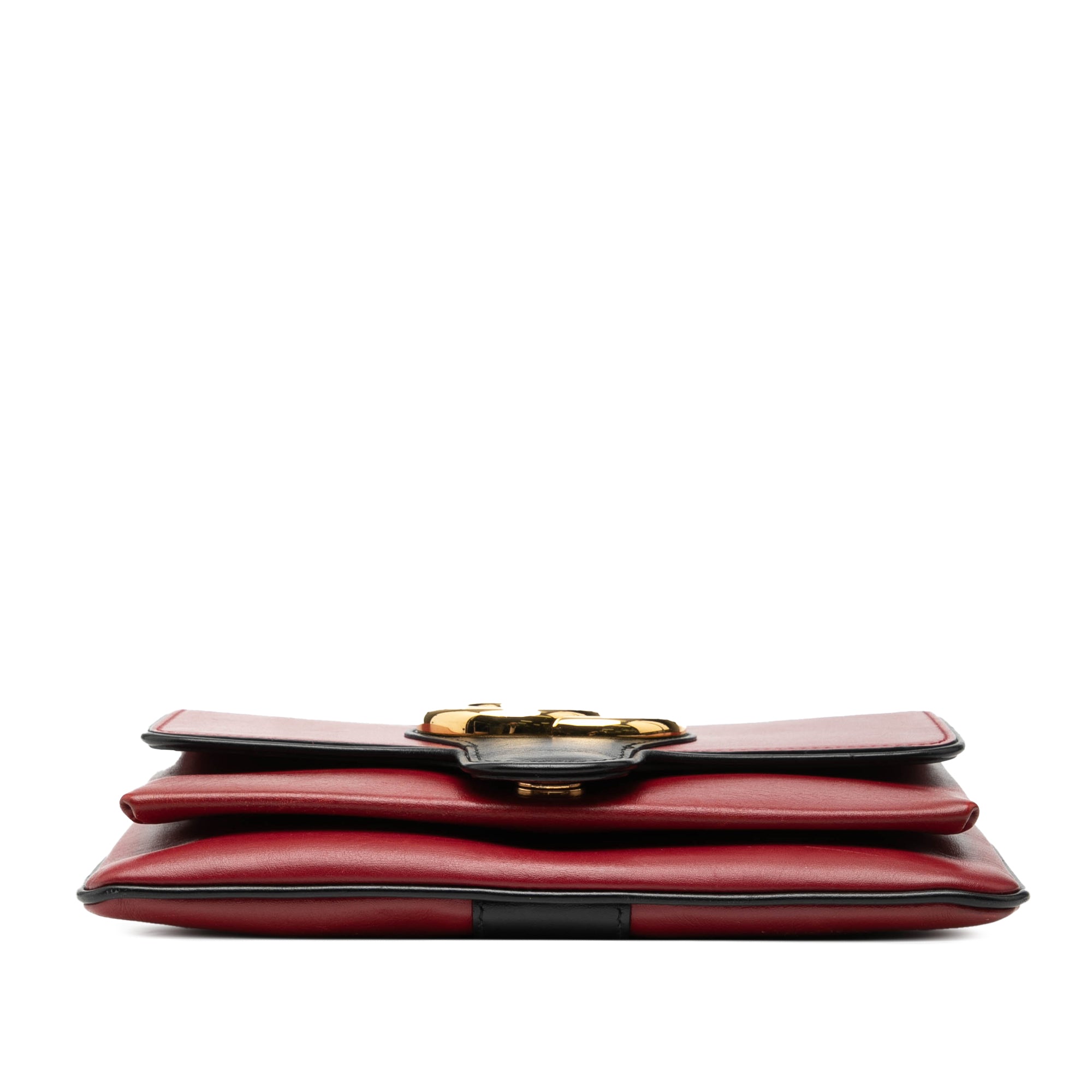 Small Bicolor Leather Arli Crossbody - Image 3