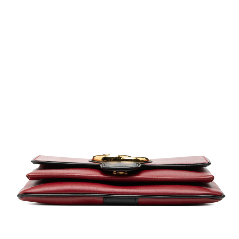 Small Bicolor Leather Arli Crossbody - Image 3