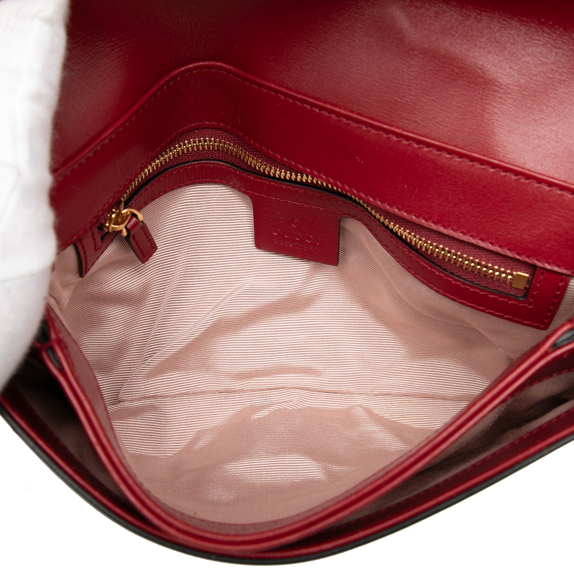 Small Bicolor Leather Arli Crossbody - Image 4