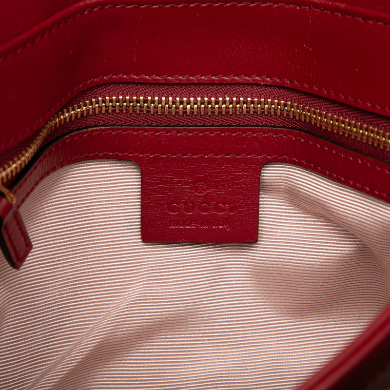 Small Bicolor Leather Arli Crossbody - Image 5