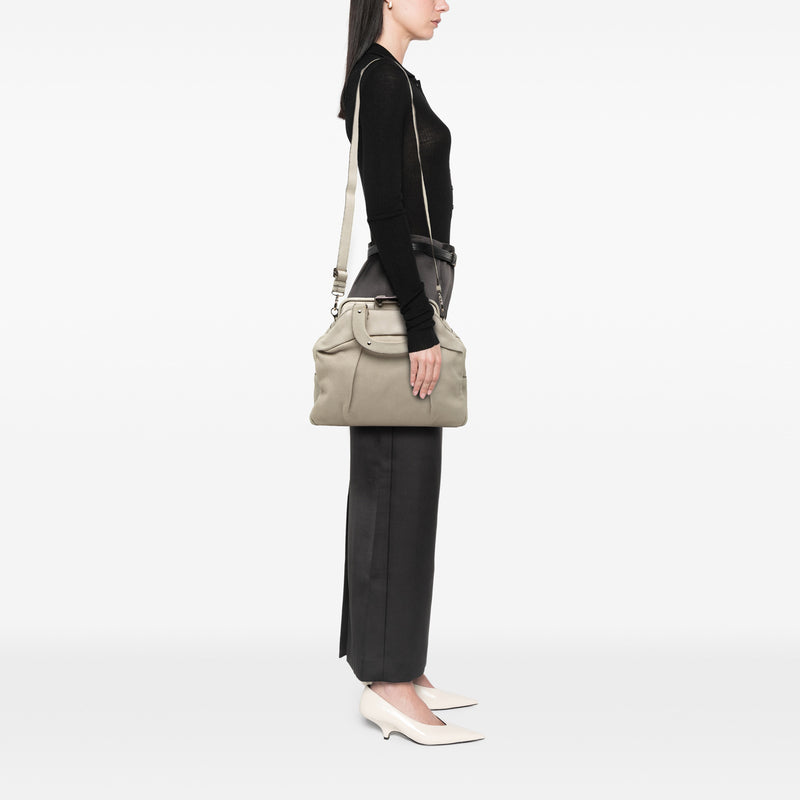 Grained Calfskin Soft Frame Doctor Bag - Image 7
