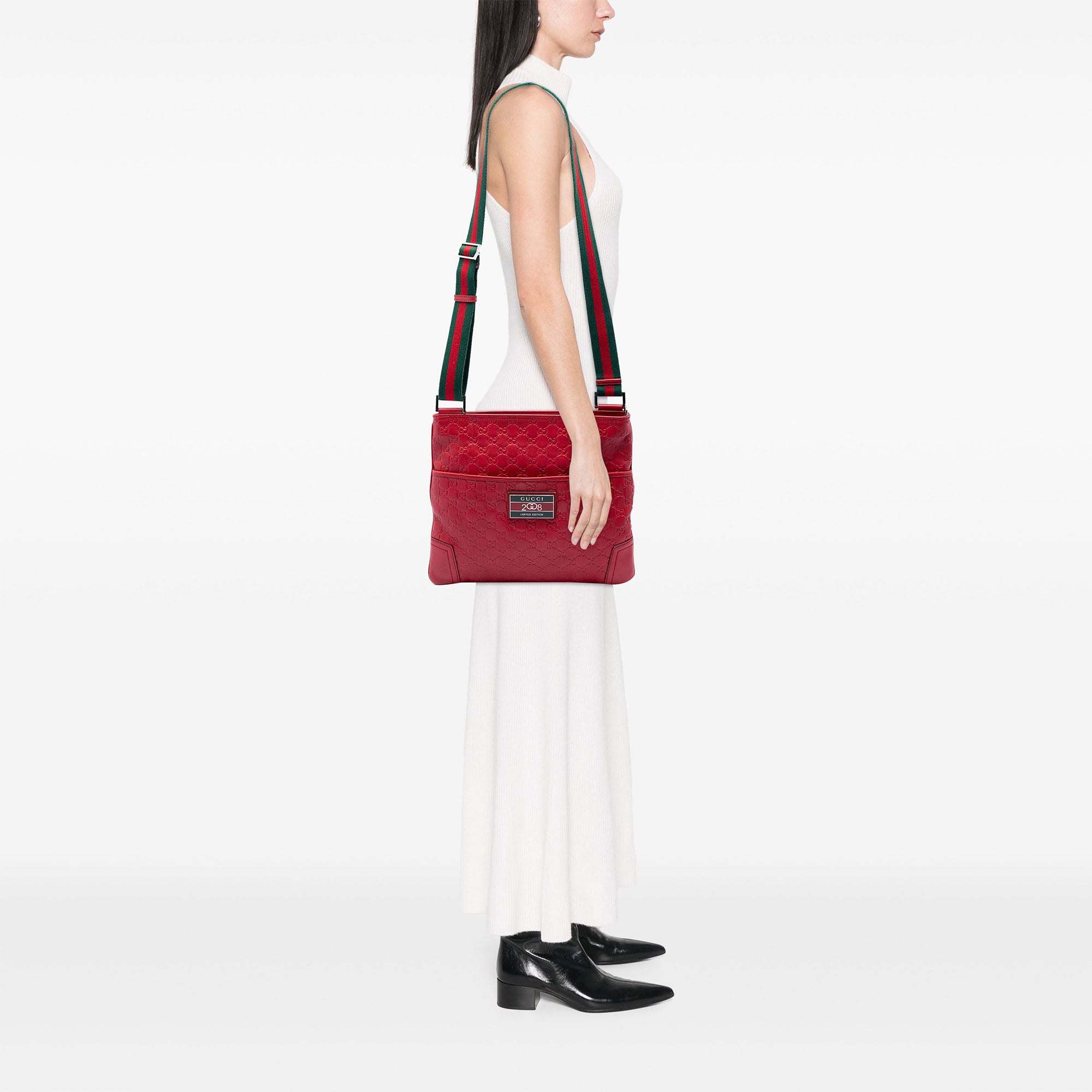 Beijing Olympics Edition Guccissima Web Crossbody - Image 7