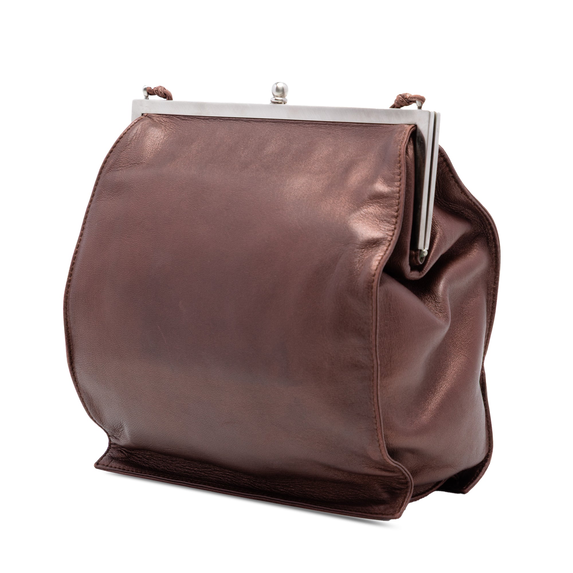 Metallic Nappa Frame Crossbody - Image 2