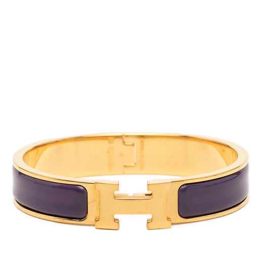 Narrow Enamel Clic H Bracelet GM - Image 1