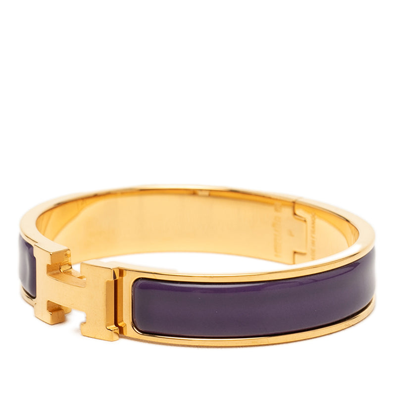 Narrow Enamel Clic H Bracelet GM - Image 2
