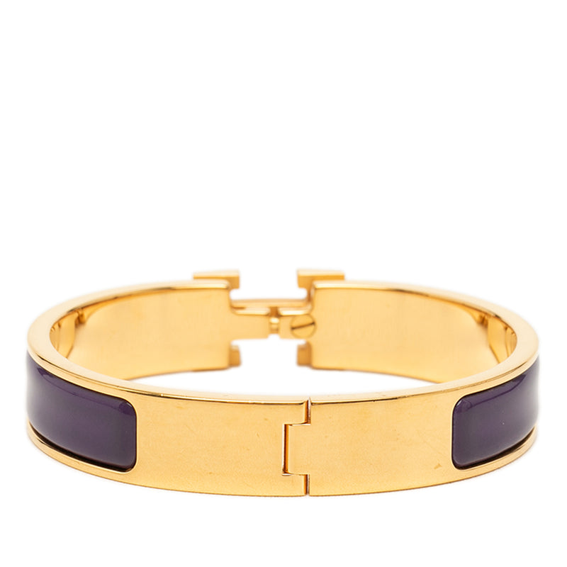 Narrow Enamel Clic H Bracelet GM - Image 3