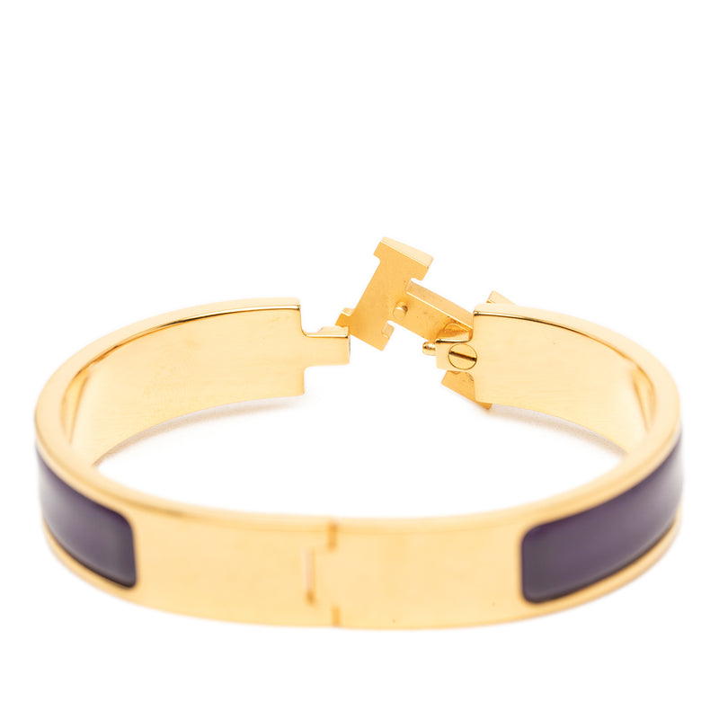 Narrow Enamel Clic H Bracelet GM - Image 5