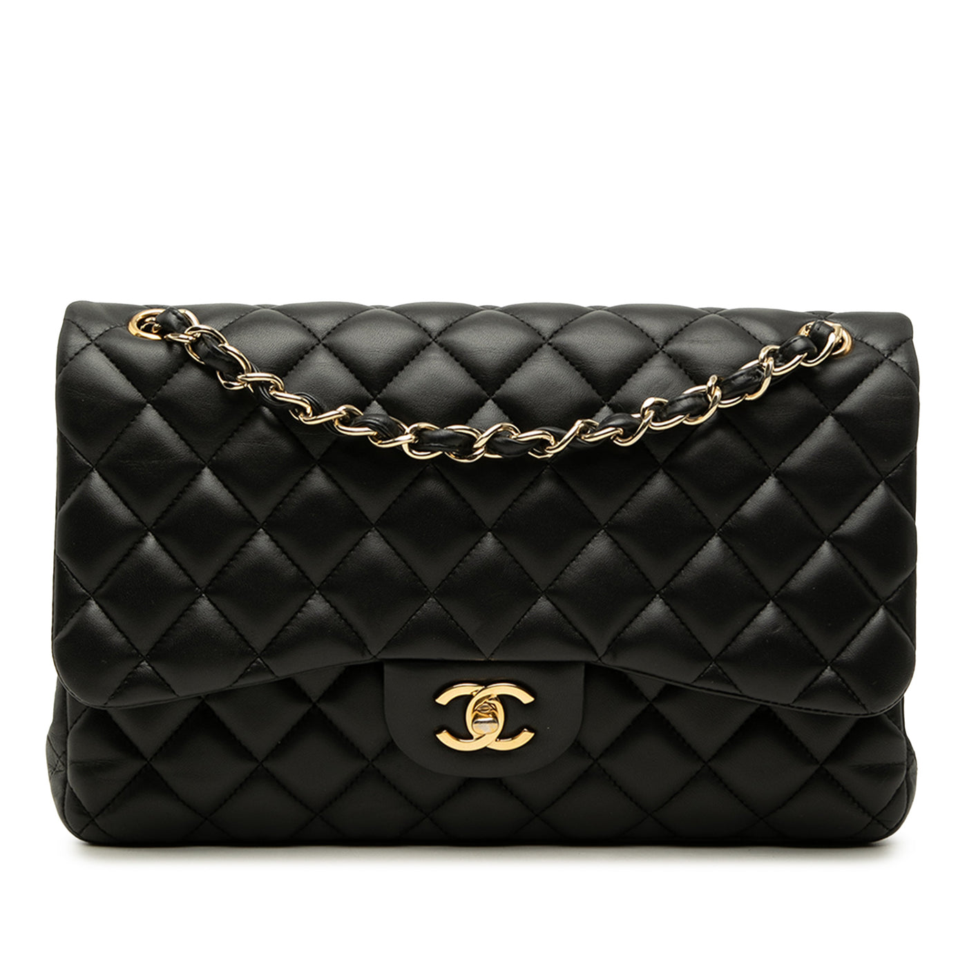 Jumbo Classic Lambskin Double Flap - Image 1
