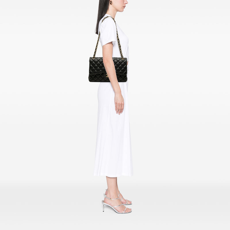 Jumbo Classic Lambskin Double Flap - Image 6