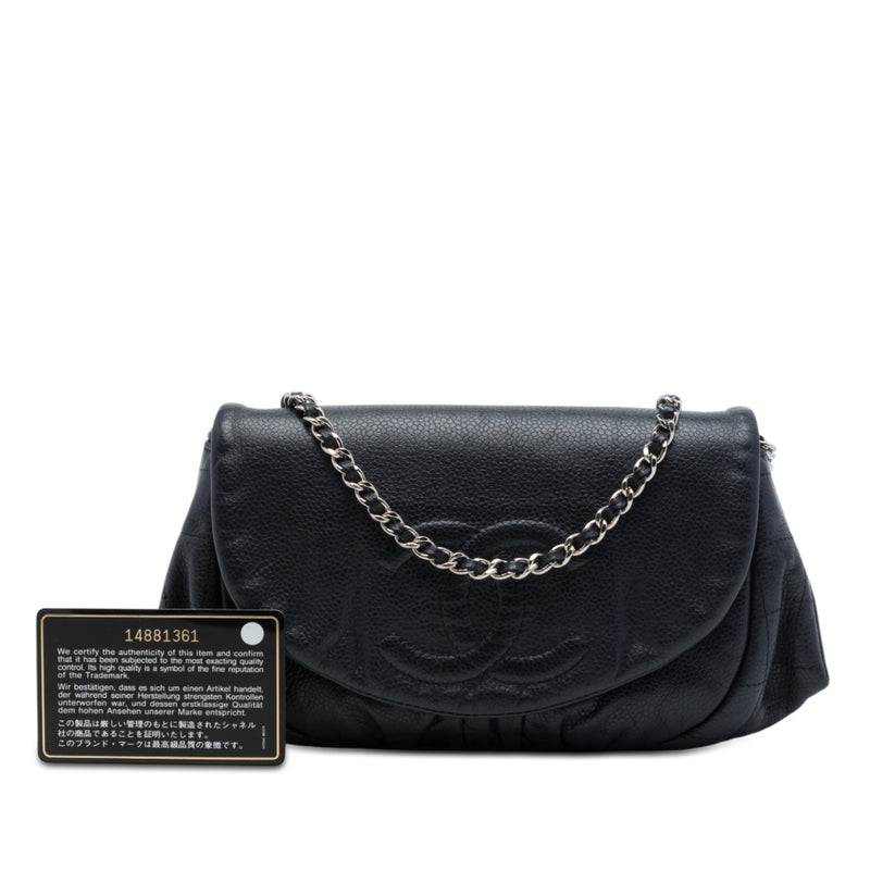 CC Caviar Half Moon Wallet on Chain - Image 7