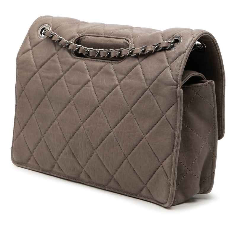 Paris Byzance Jumbo Washed Lambskin Take Away Flap - Image 2