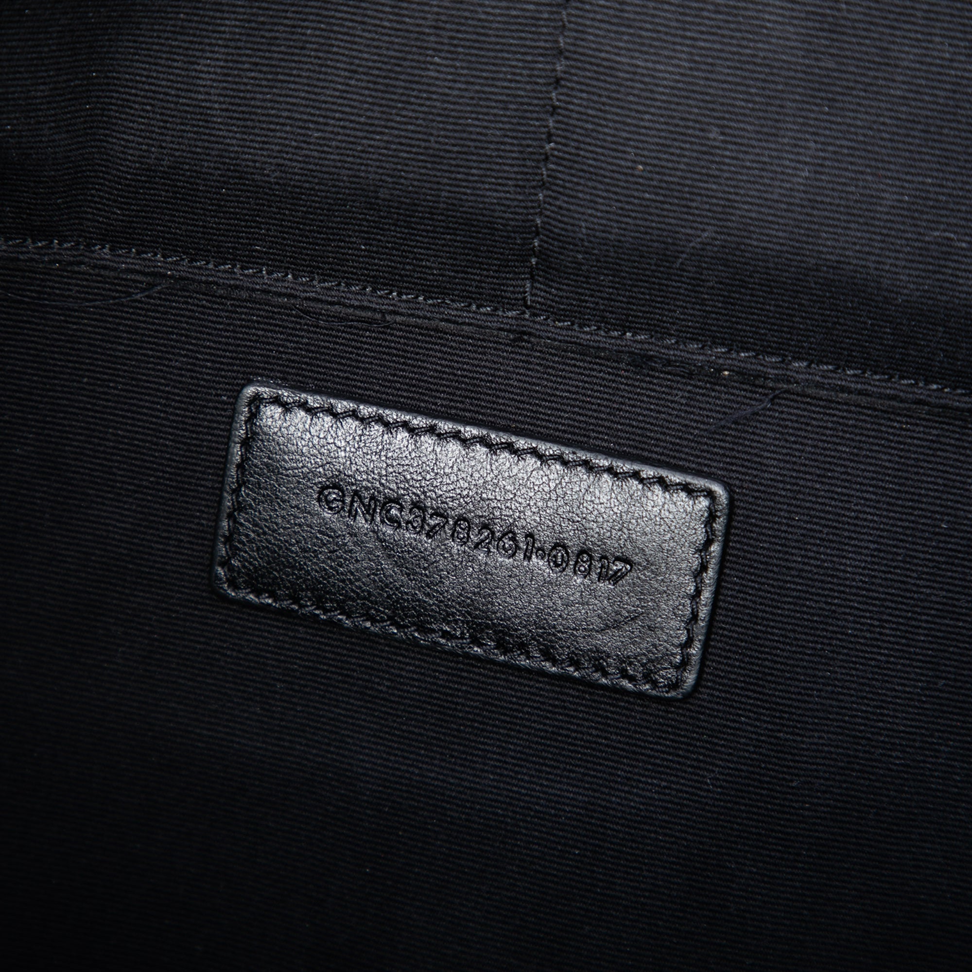 Croc Embossed Leather Document Holder - Image 5