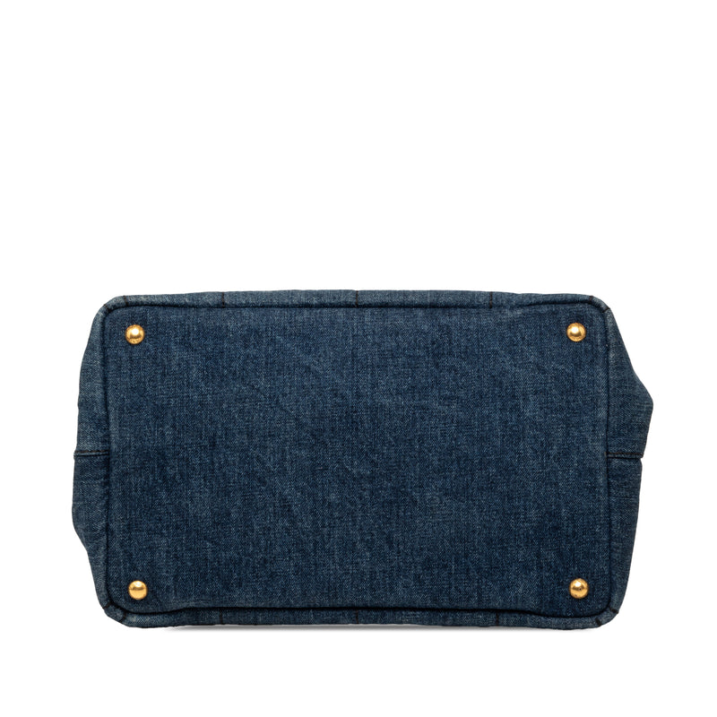 Denim Canapa Logo Tote - Image 3