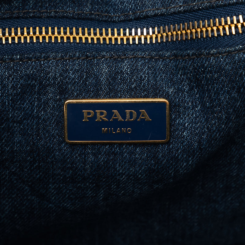 Denim Canapa Logo Tote - Image 5