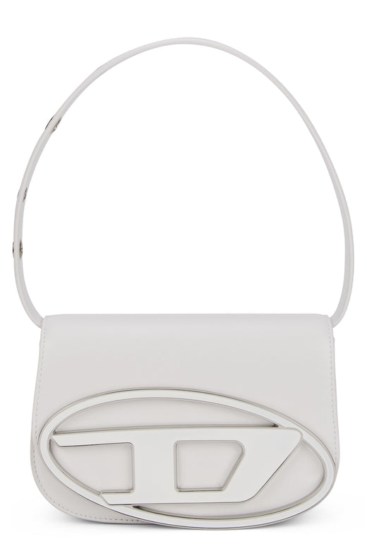 Diesel Shoulder Bag — White Calfskin