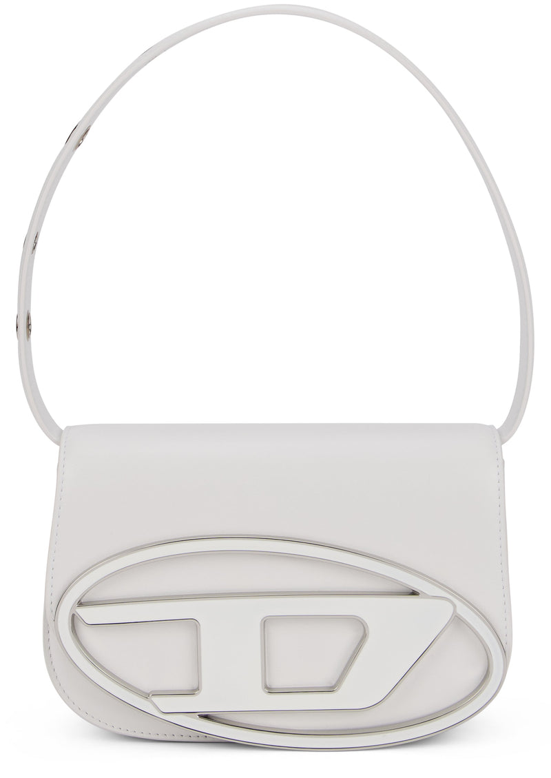 Diesel Shoulder Bag — White Calfskin