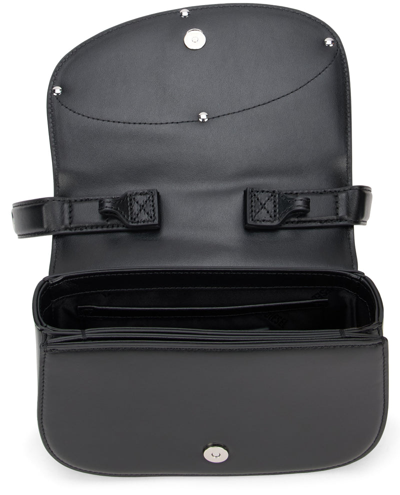 Diesel 1dr Shoulder Bag — Black Calfskin