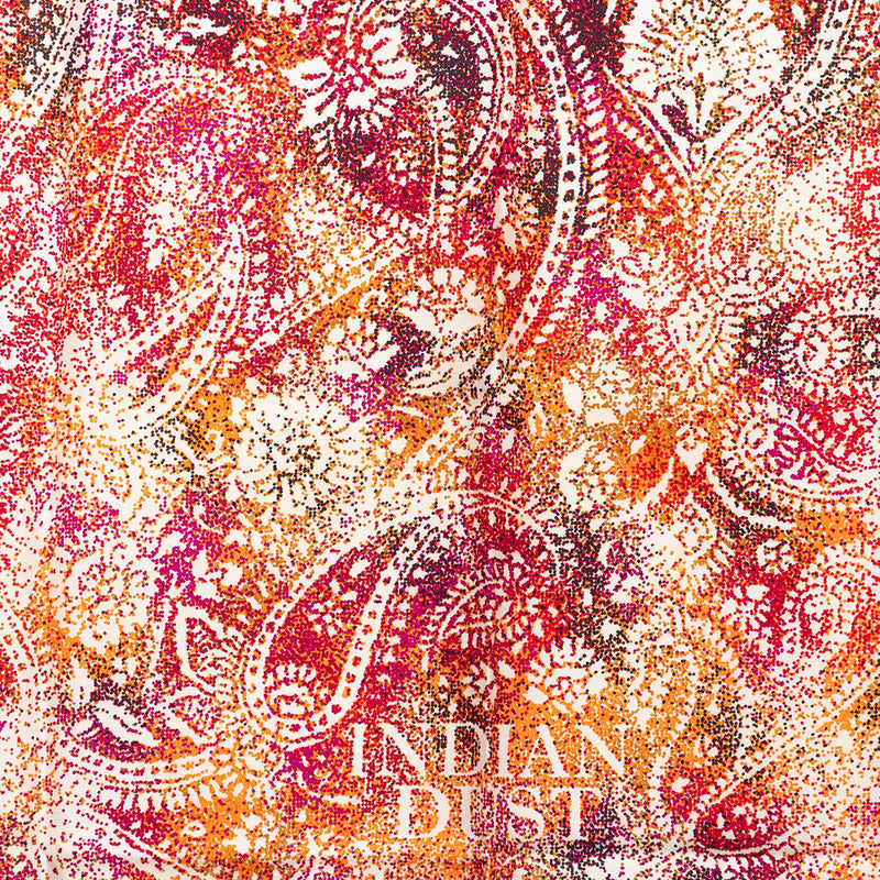 Indian Dust Silk Scarf 90 - Image 2