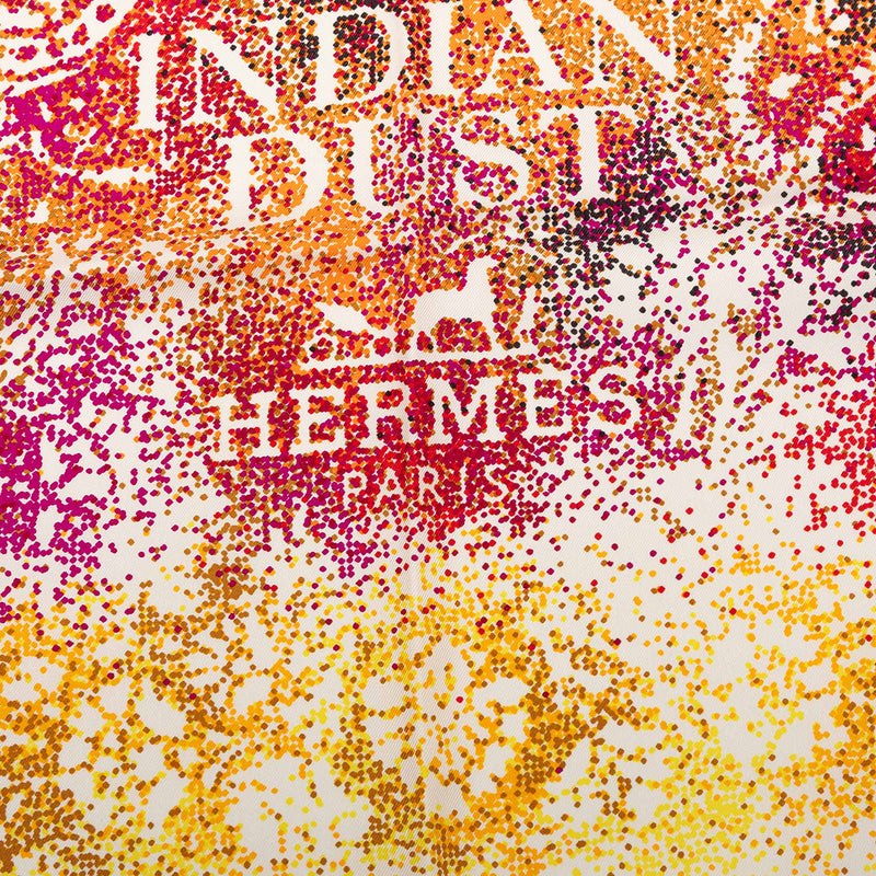 Indian Dust Silk Scarf 90 - Image 6
