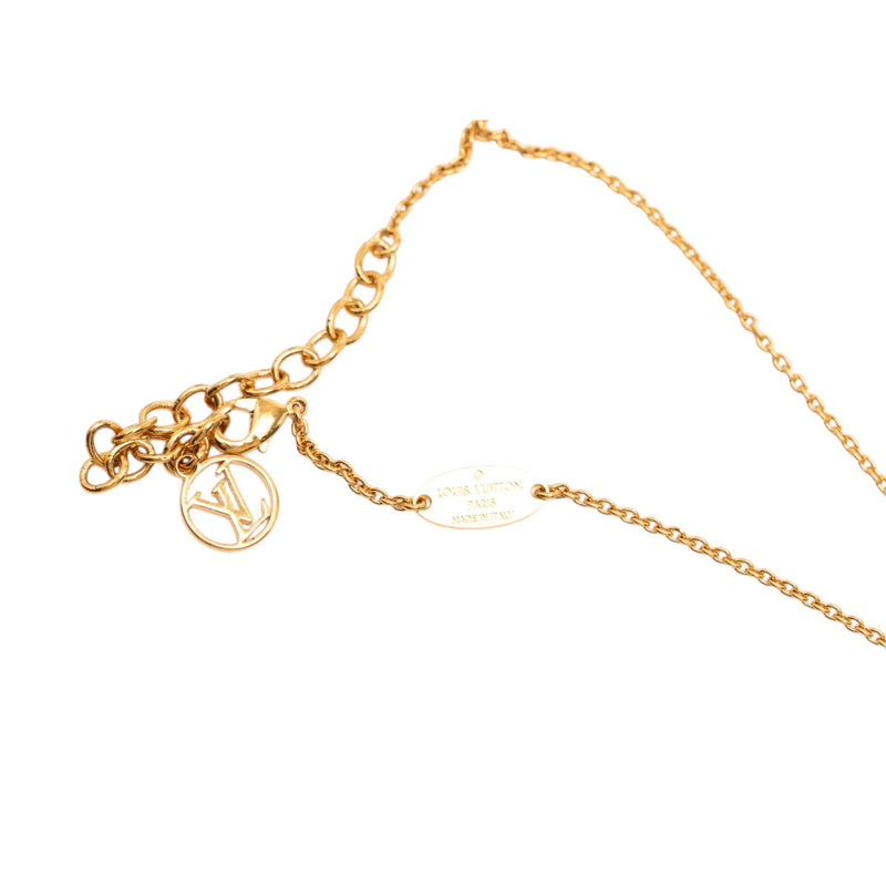 Gold Plated Resin Essential V Necklace - Image 5