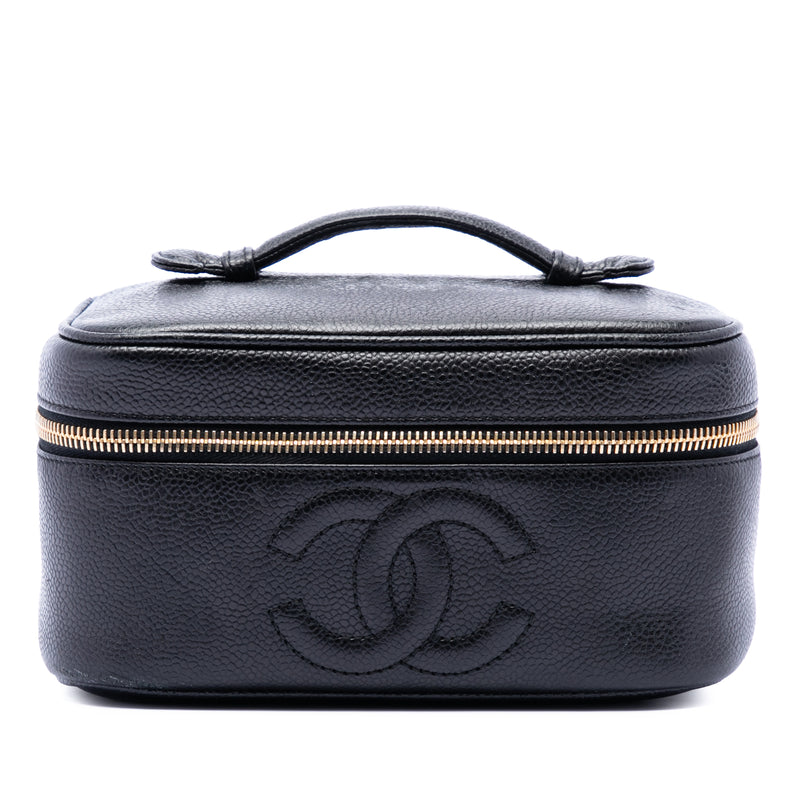 CC Caviar Vanity Bag