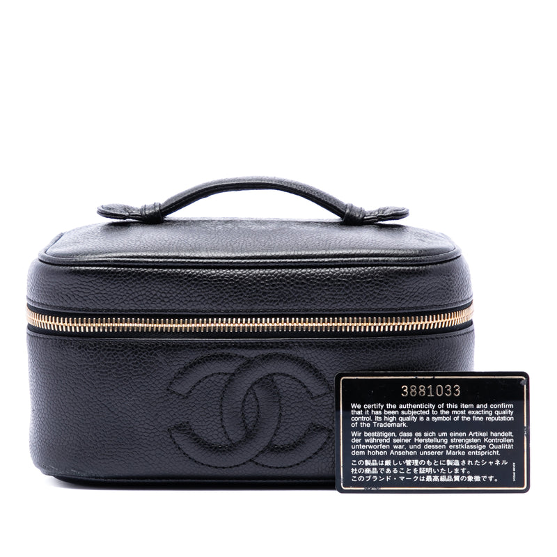 CC Caviar Vanity Bag - Image 7