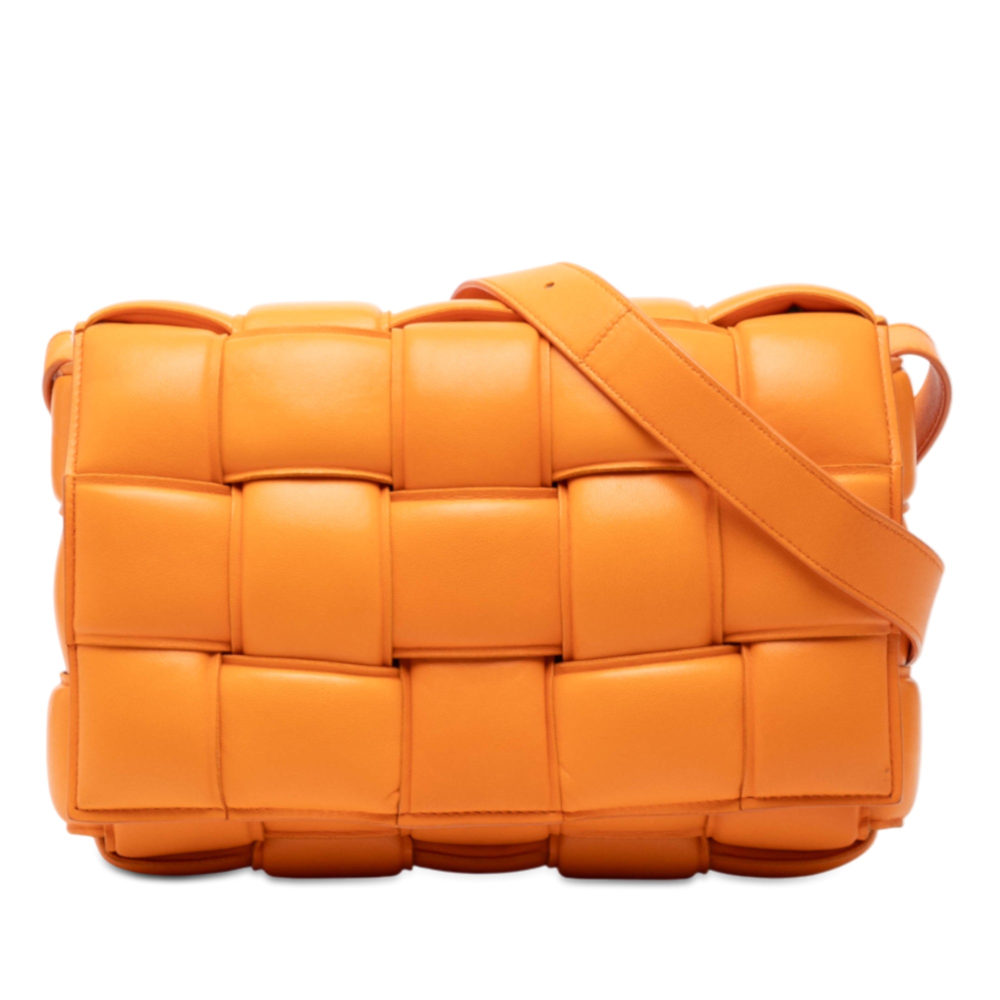 Nappa Intrecciato Padded Cassette Crossbody - Image 1