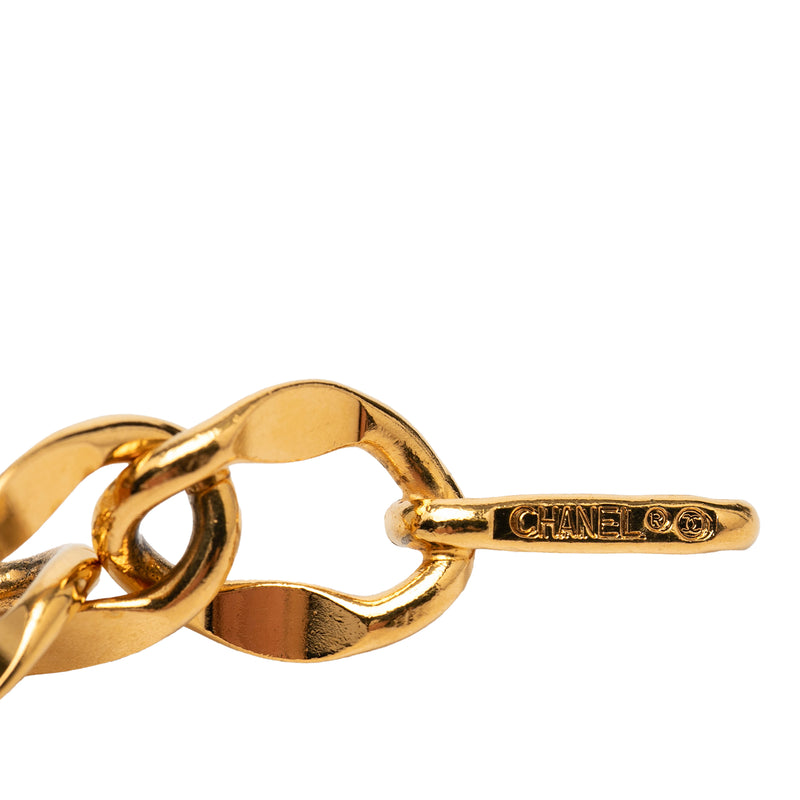 CC Gold Plated Medallion Chain Belt - Image 4