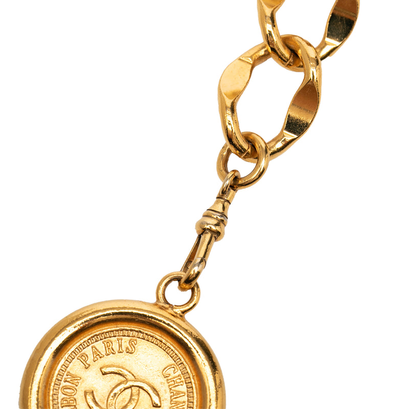 CC Gold Plated Medallion Chain Belt - Image 5