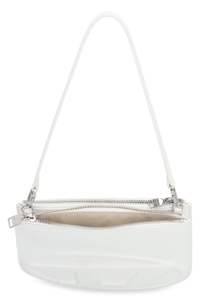 Diesel Shoulder Bag — White Cow Hide