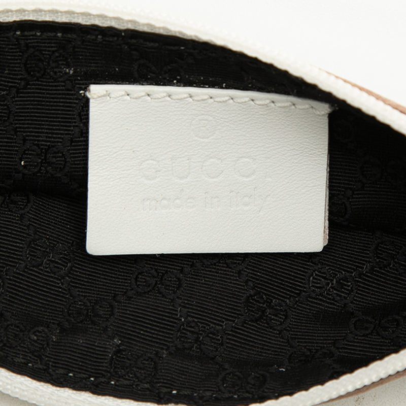 Perforated Leather Shoulder Bag - Image 5