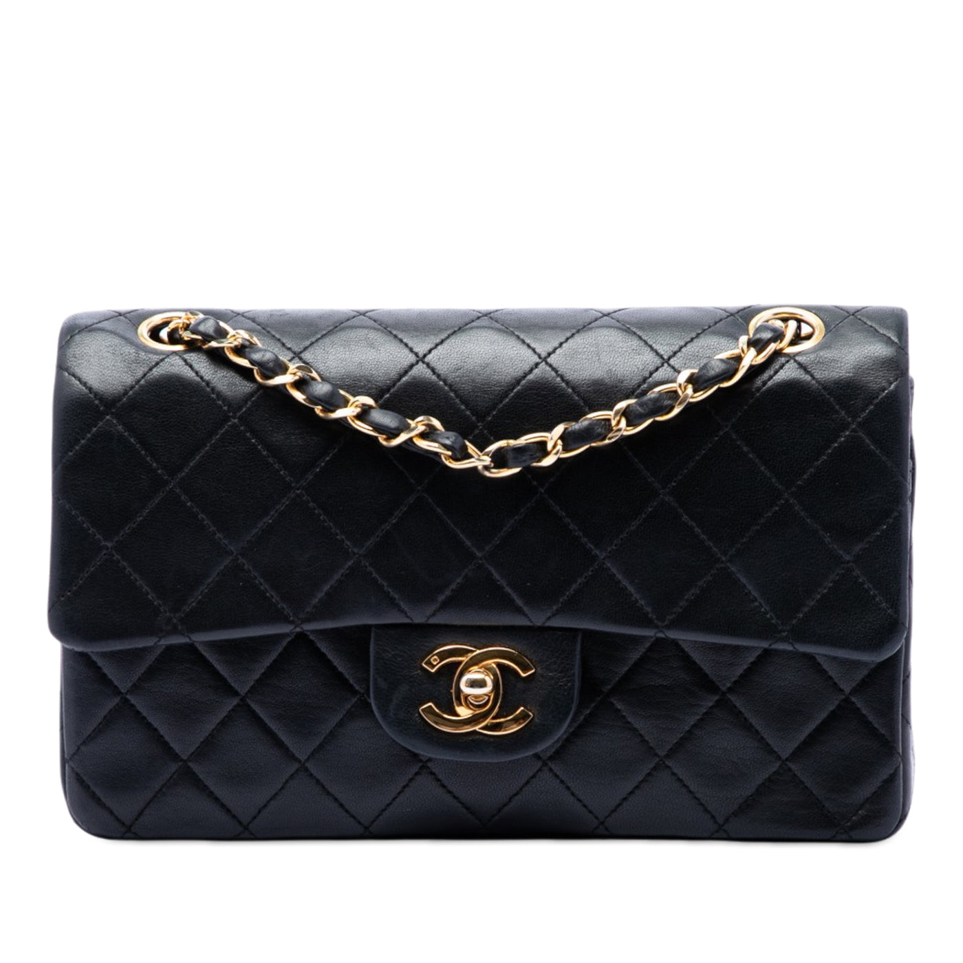 Small Classic Lambskin Double Flap - Image 1