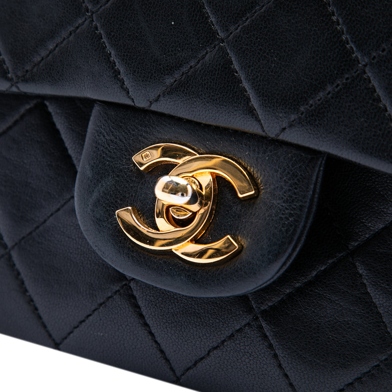Small Classic Lambskin Double Flap - Image 5