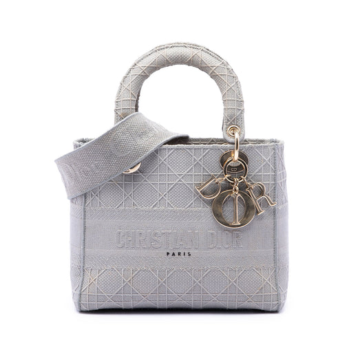 Medium Canvas Cannage Lady D Lite - Image 1