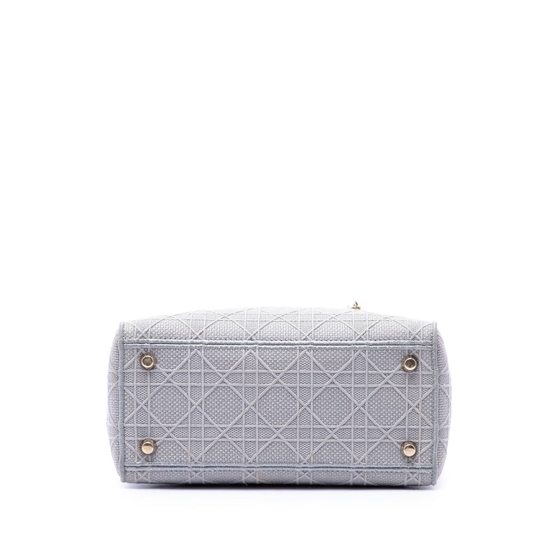 Medium Canvas Cannage Lady D Lite - Image 3