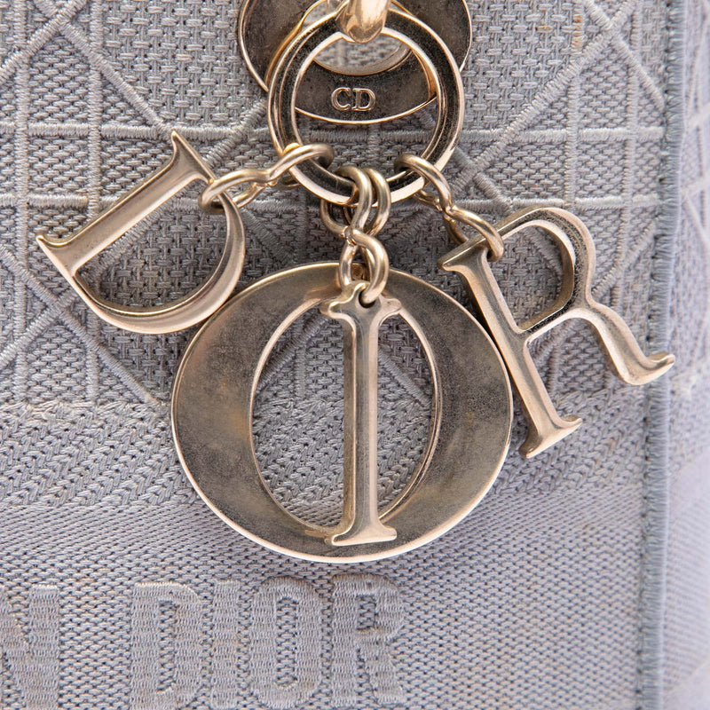 Medium Canvas Cannage Lady D Lite - Image 5