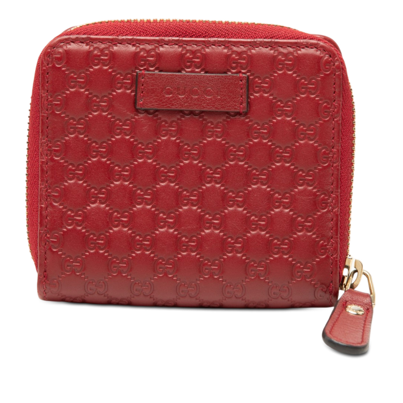 Microguccissima Zip Around Small Wallet - Image 1