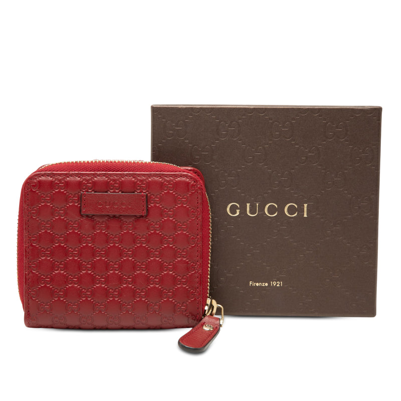 Microguccissima Zip Around Small Wallet - Image 9