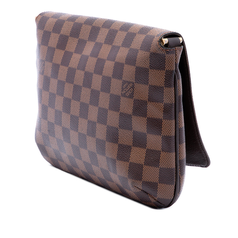 Damier Ebene Musette Tango Long Strap - Image 2