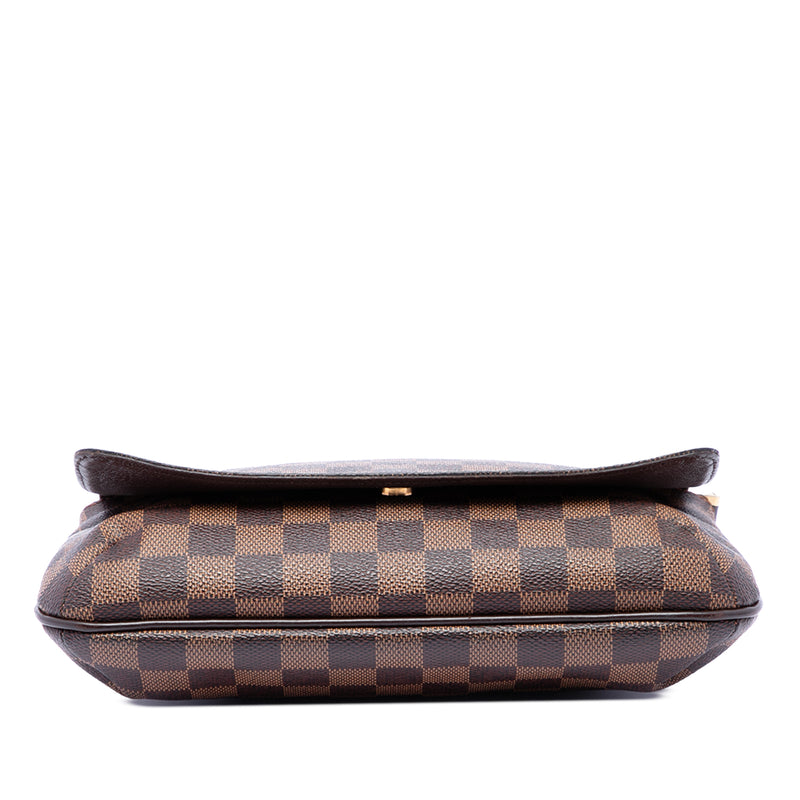 Damier Ebene Musette Tango Long Strap - Image 3