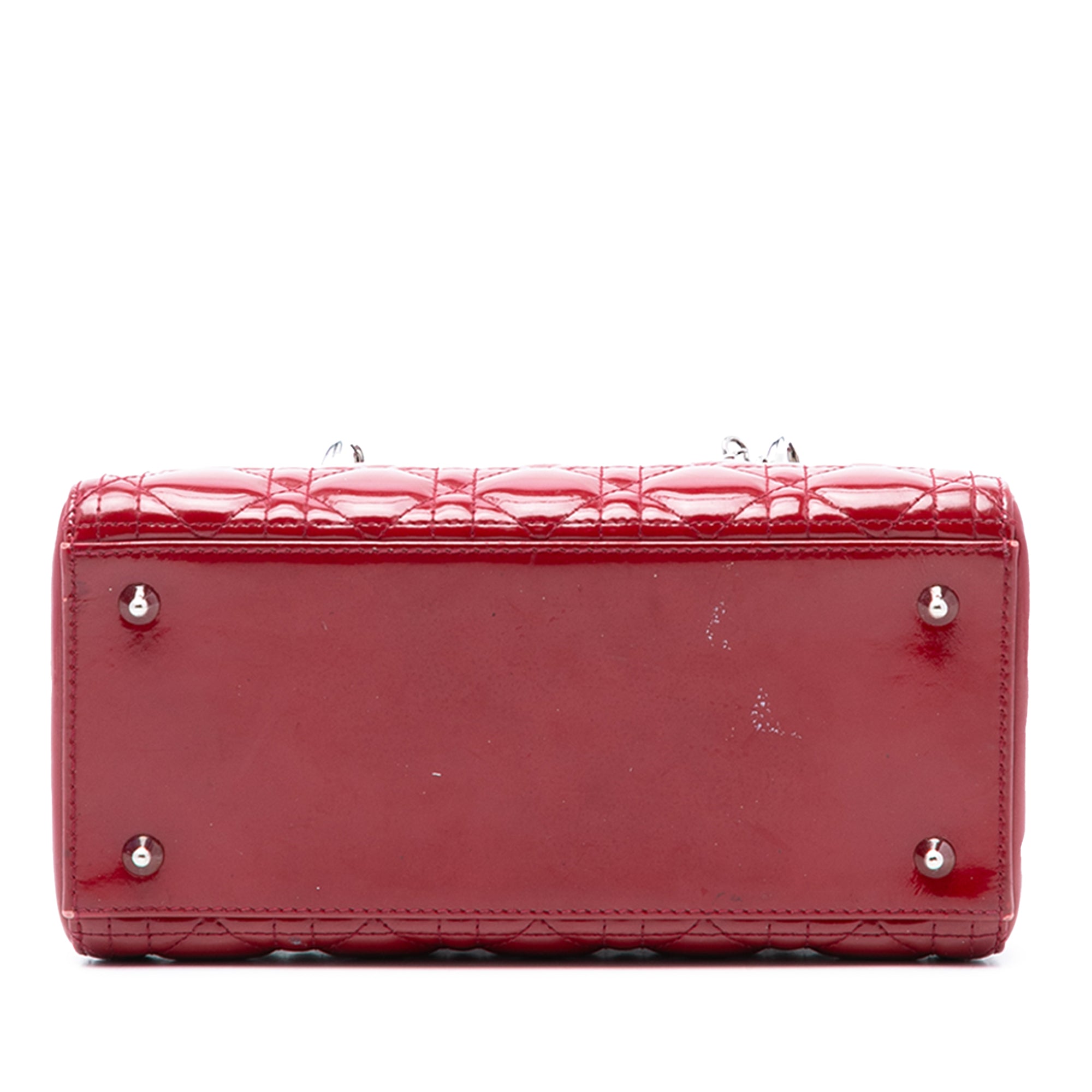 Medium Patent Cannage Lady Dior - Image 3