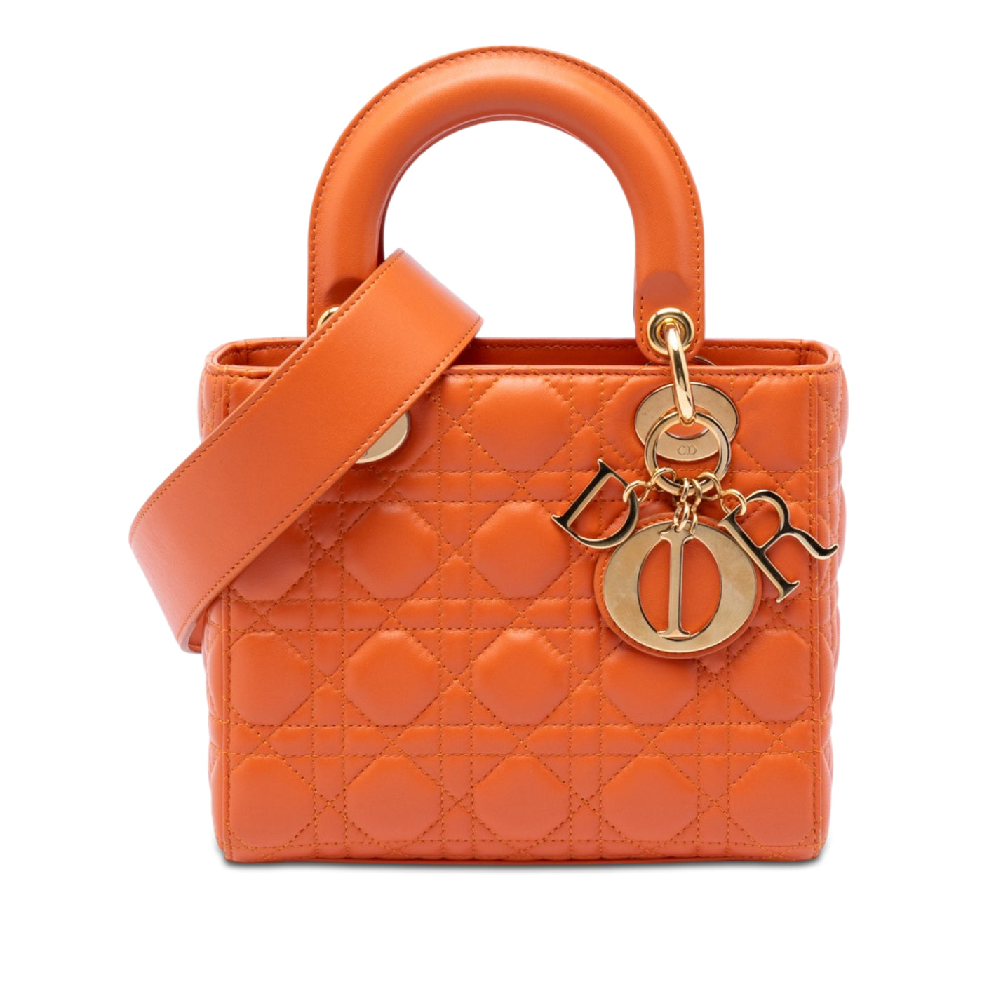 Small Lambskin Cannage MyABCDior Lady Dior - Image 1
