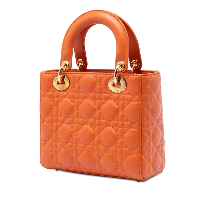 Small Lambskin Cannage MyABCDior Lady Dior - Image 2
