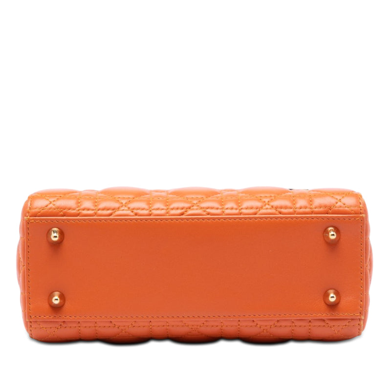 Small Lambskin Cannage MyABCDior Lady Dior - Image 3
