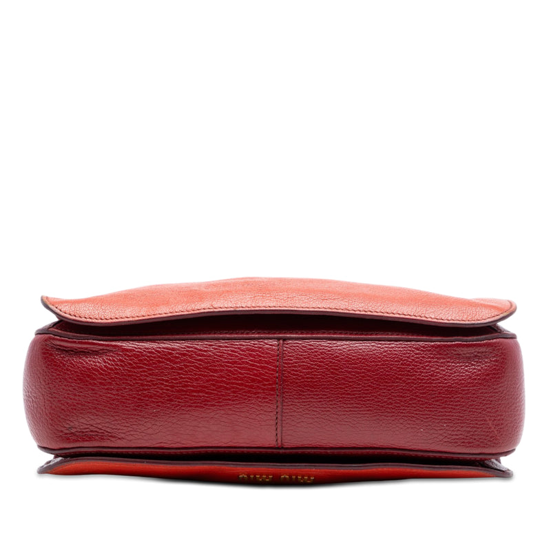 Bicolor Goatskin Madras Satchel - Image 3