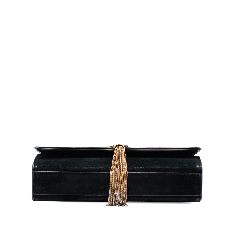 Medium Suede Monogram Kate Tassel Crossbody - Image 3