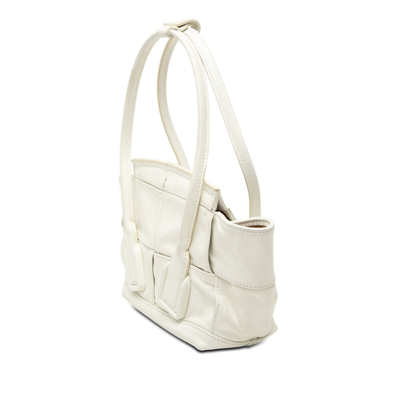 Mini Calfskin Maxi Intrecciato Arco Slouch Satchel - Image 2