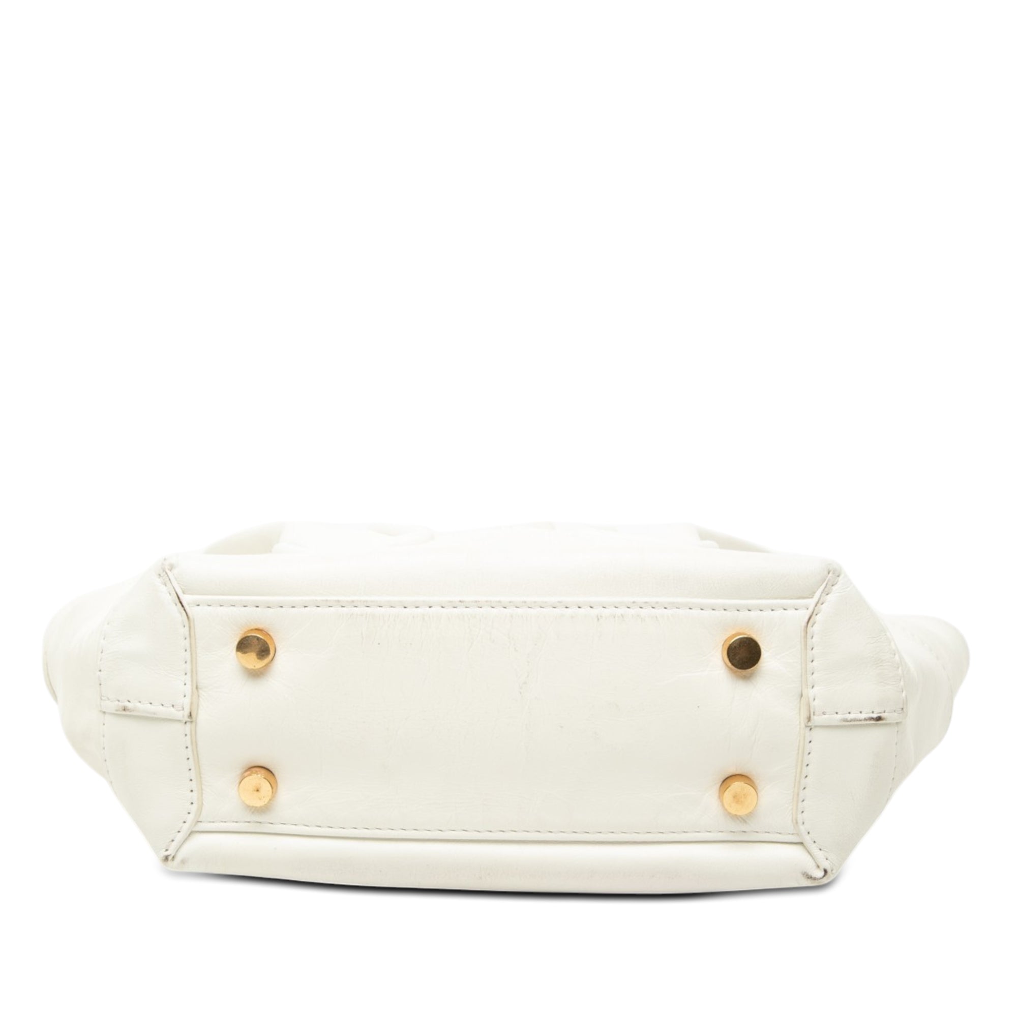 Mini Calfskin Maxi Intrecciato Arco Slouch Satchel - Image 3