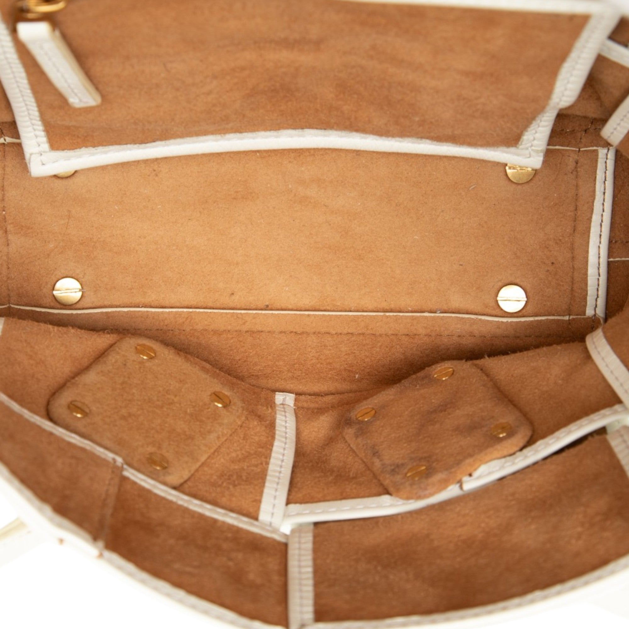 Mini Calfskin Maxi Intrecciato Arco Slouch Satchel - Image 4