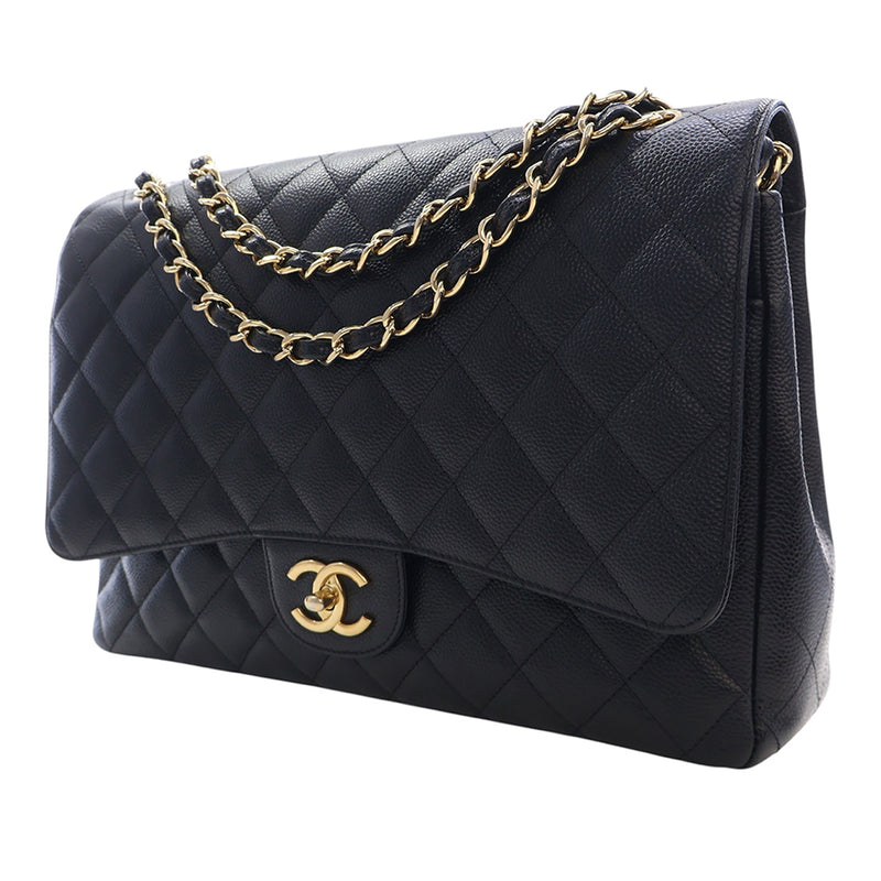 Maxi Classic Caviar Double Flap - Image 3